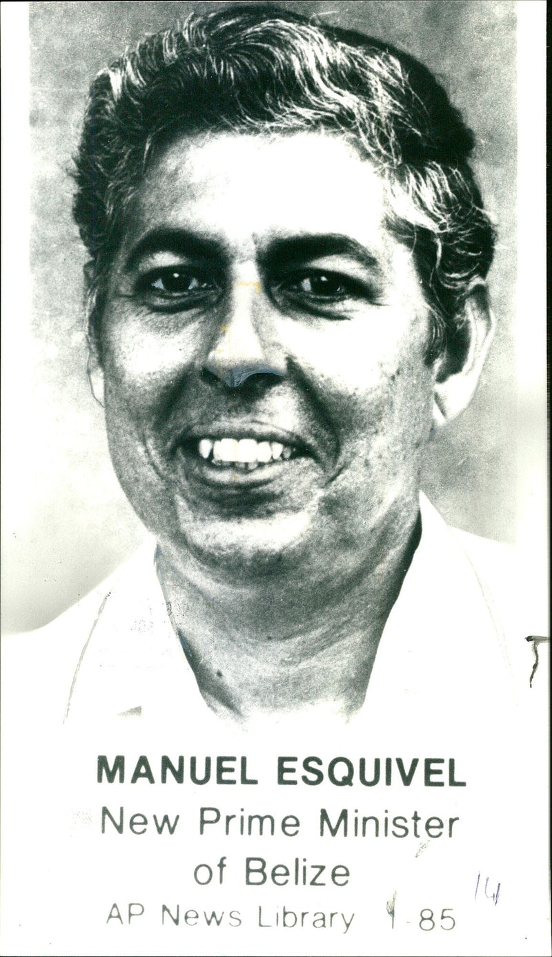 Manuel Esquivel. - Vintage Photograph