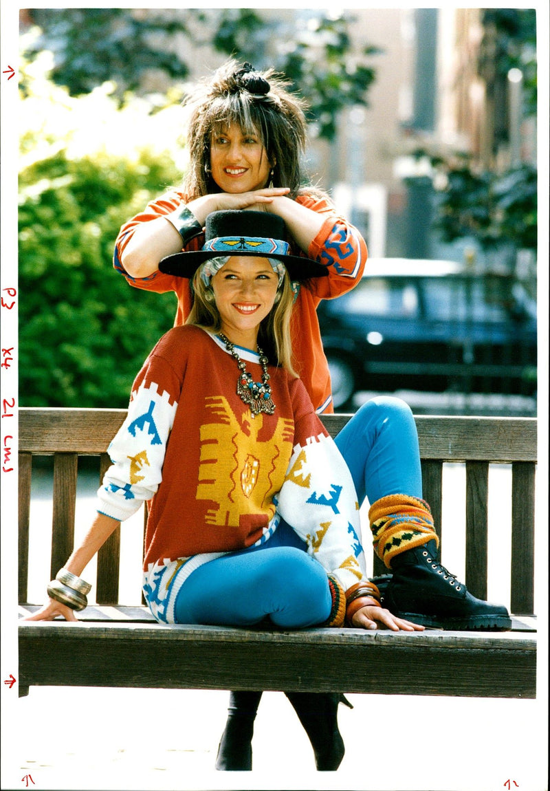 David and Elizabeth Emanuel. - Vintage Photograph