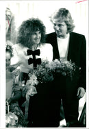 David and Elizabeth Emanuel. - Vintage Photograph