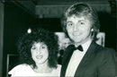 David and Elizabeth Emanuel. - Vintage Photograph