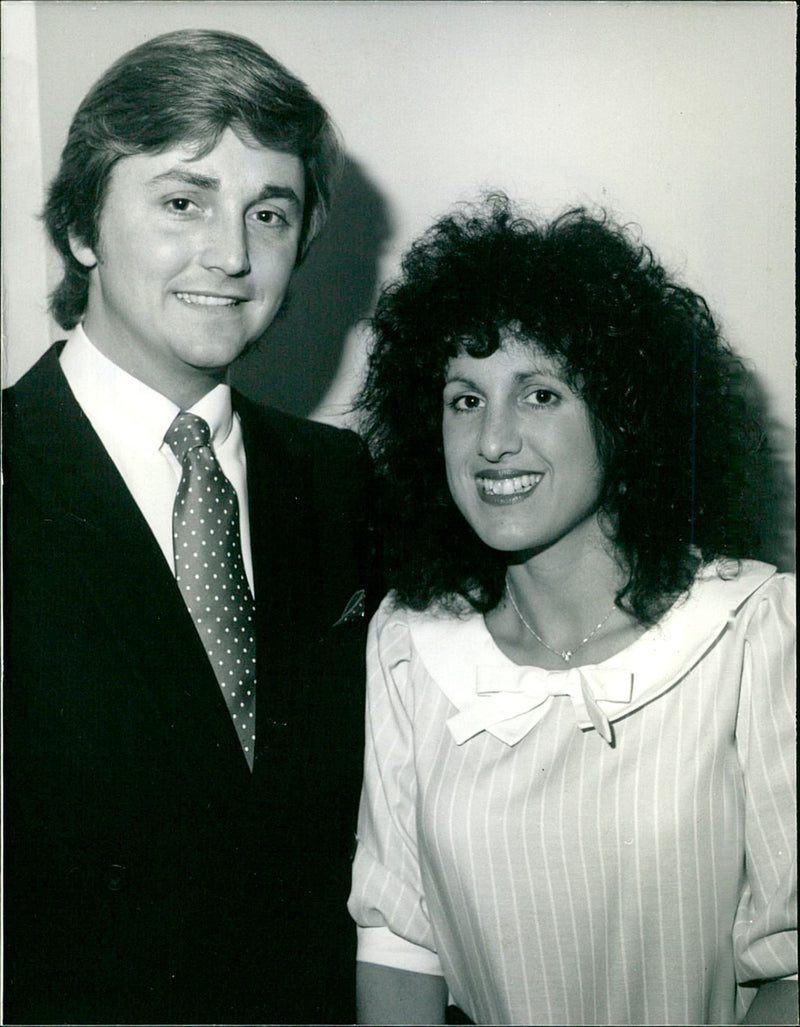 David EmanuelE and Elizabeth Emanuel . - Vintage Photograph