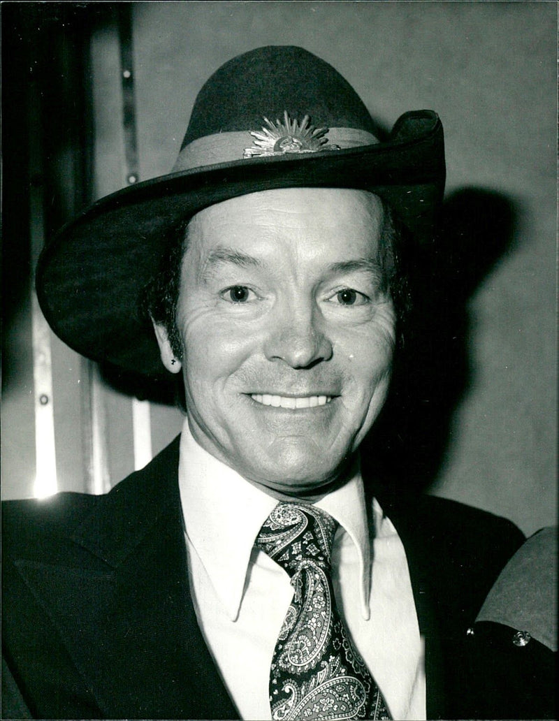 1984 TED MERGARD COUNTRY AND WESTERN MUSICIAN MEMBER THE AMERICAN USA PRESS - Vintage Photograph