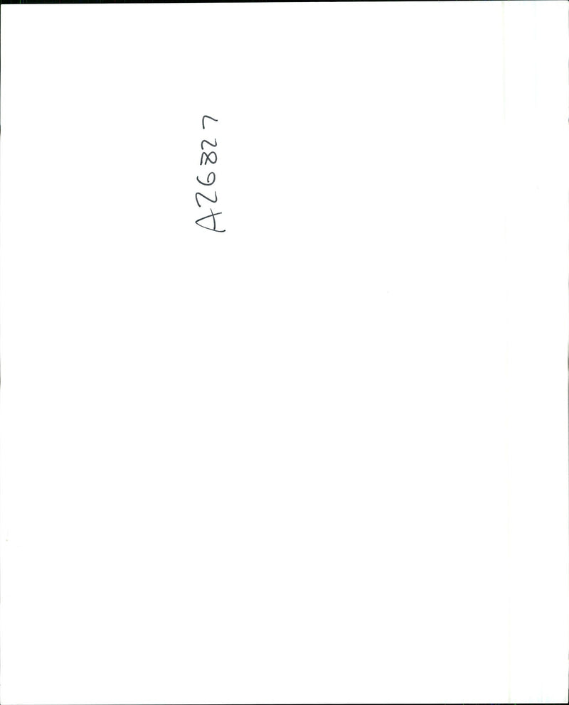 Douglas Richard Hurd with Juan Manuel Santos. - Vintage Photograph