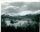 The Snow in the Lake District Grasmere. - Vintage Photograph