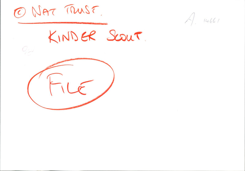 Kinder Scout Derbyshire - Vintage Photograph