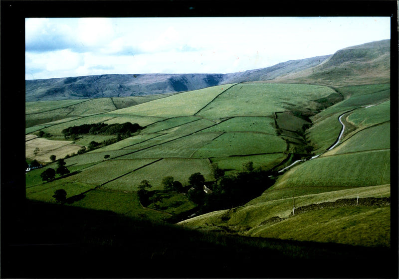 Kinder Scout Derbyshire - Vintage Photograph