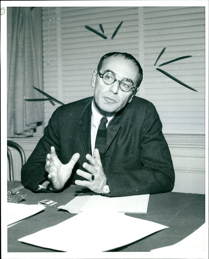 Ernest van den Haag - Vintage Photograph