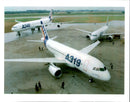 Airbus A319 - Vintage Photograph