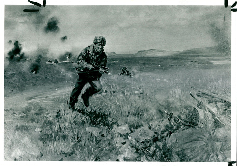 Lt. Col. Herbert Jones - Vintage Photograph