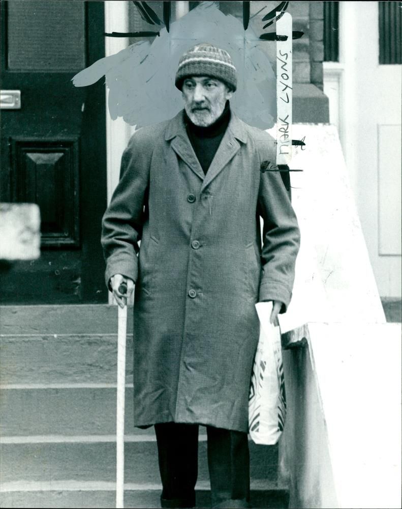 A photo showing Mark Lyons, who is accused of murder. - Vintage Photograph