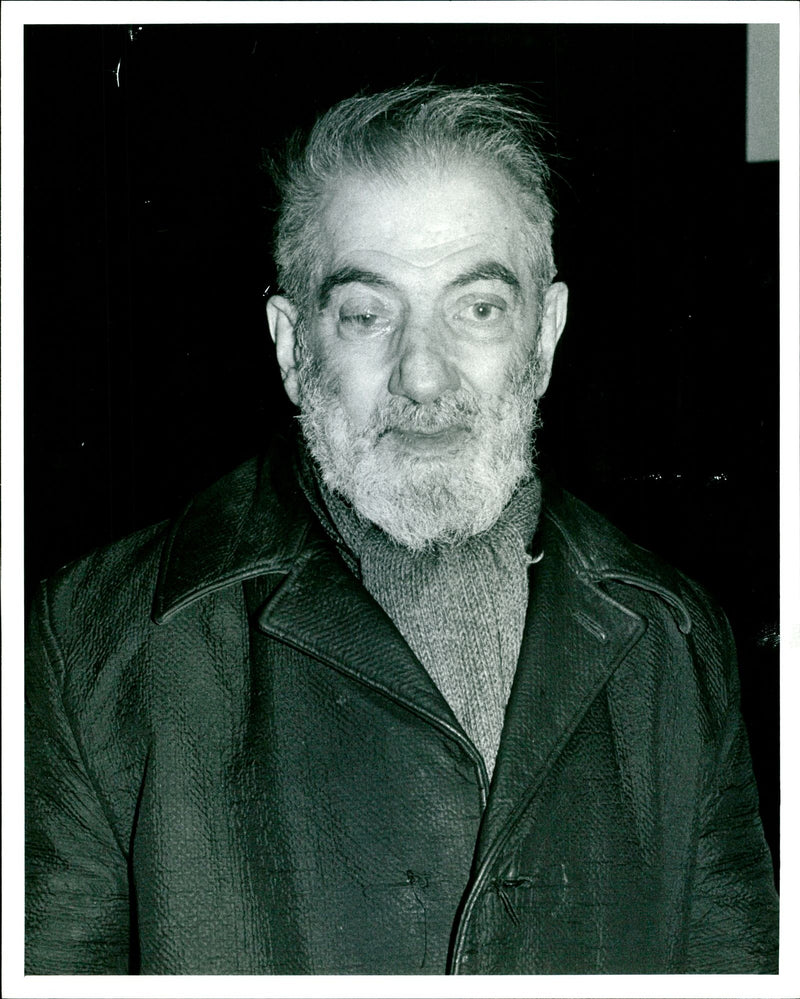 A photo showing Mark Lyons, who is accused of murder. - Vintage Photograph