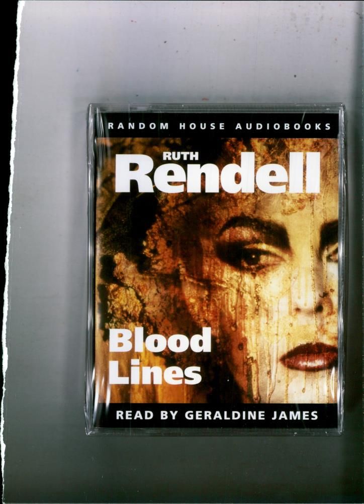 Ruth Rendell Blood Lines read by Geraldine James. - Vintage Photograph