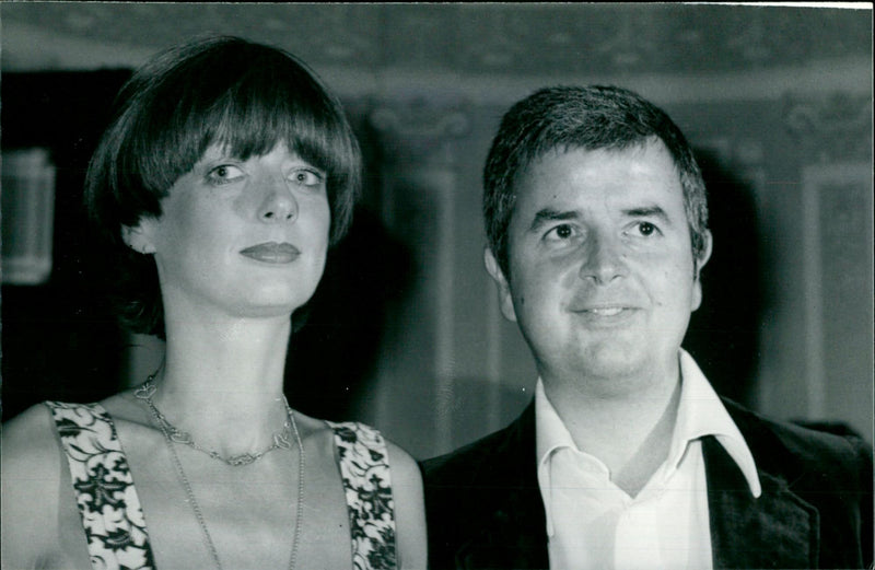 Rodney Bewes with his wife. - Vintage Photograph