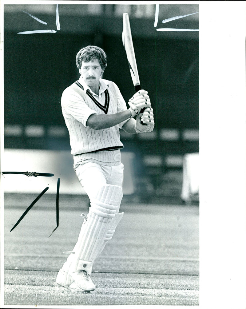 Rob Bailey, English former cricketer of Northamptonshire CCC - Vintage Photograph