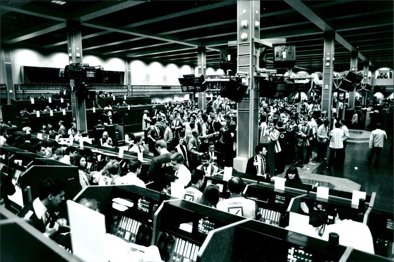 London International Financial Futures Exchange (LIFFE) - Vintage Photograph