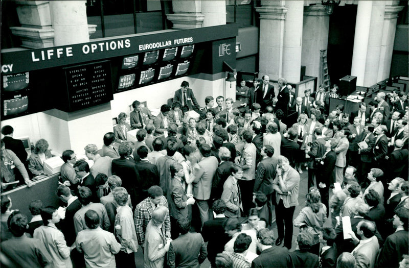 London International Financial Futures Exchange (LIFFE) - Vintage Photograph