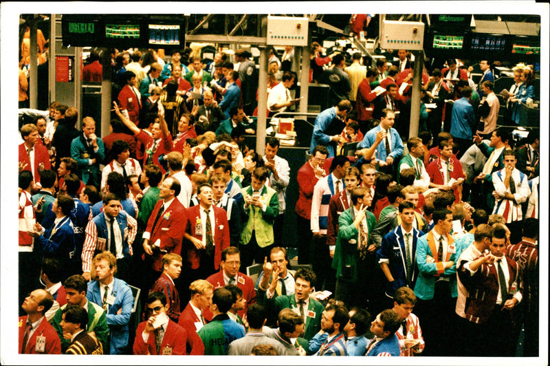 London International Financial Futures Exchange (LIFFE) - Vintage Photograph