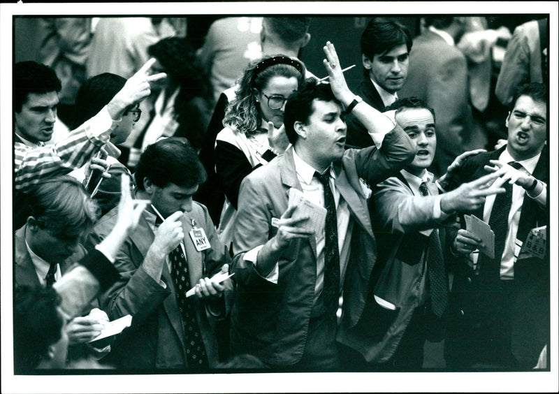 London International Financial Futures Exchange (LIFFE) - Vintage Photograph