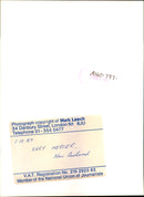 Gary Mercer. - Vintage Photograph