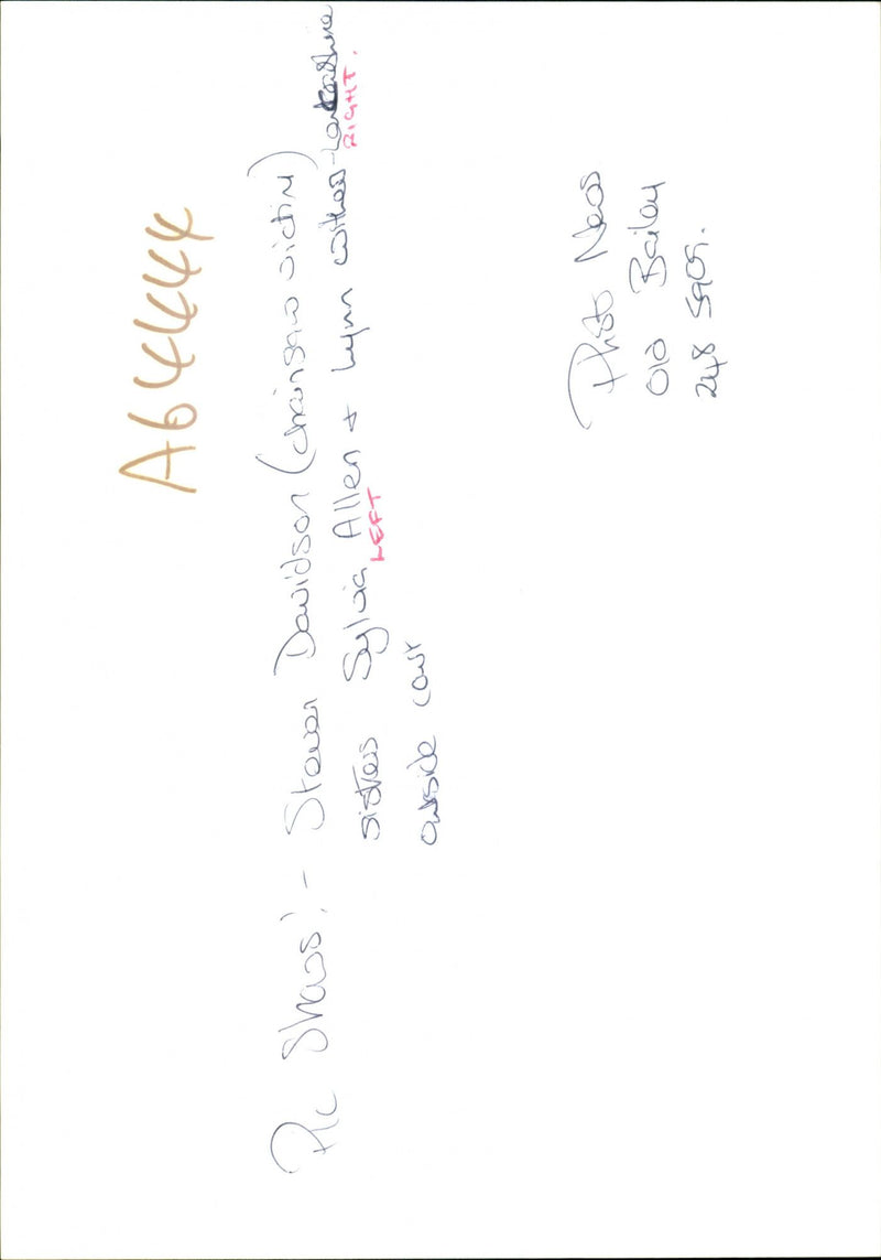 Murdered Stephen Davidson's sisters outside the court - Vintage Photograph