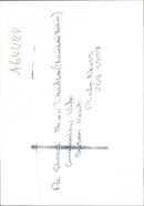 Murdered Stephen Davidson's widow Susan Kent - Vintage Photograph