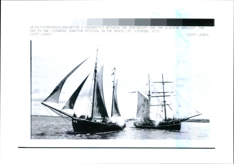 Ship Zebu - Vintage Photograph