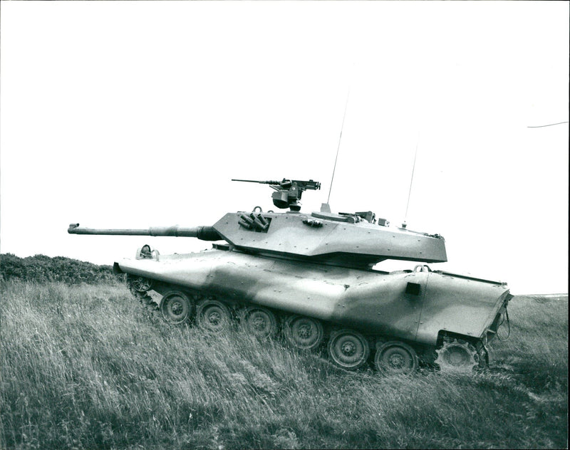 Vickers,Tanks. - Vintage Photograph