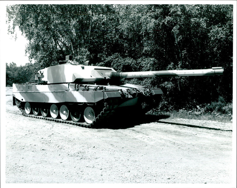 Vickers main battle tank. - Vintage Photograph