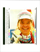 Katja Seizinger. - Vintage Photograph