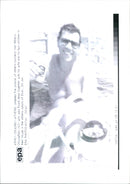 Murdered Athens businessman Michalis Chrysafidis - Vintage Photograph