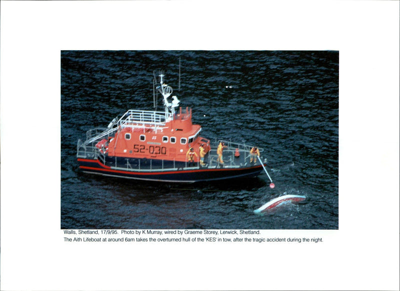 Ship Yacht Kes - Vintage Photograph