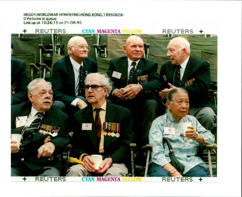 China: Hong Kong Liberation Day Parade - Vintage Photograph