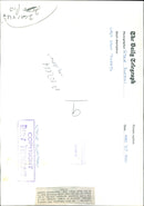 Chris Samuelson Lucky Dip BBC concerts manager selecting at random. - Vintage Photograph