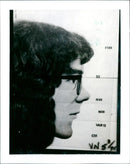 Suspect in murder of Mrs khatoon Teja. - Vintage Photograph