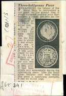 Minting of the Coin was discontinued. - Vintage Photograph