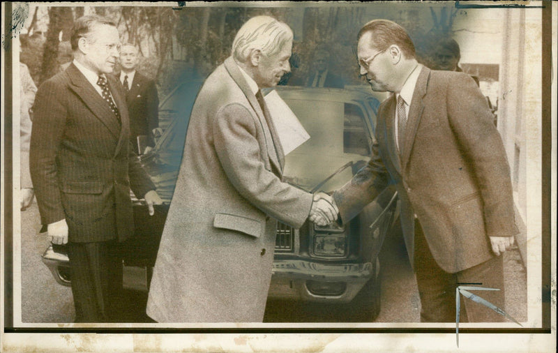 Paul Nitze. - Vintage Photograph
