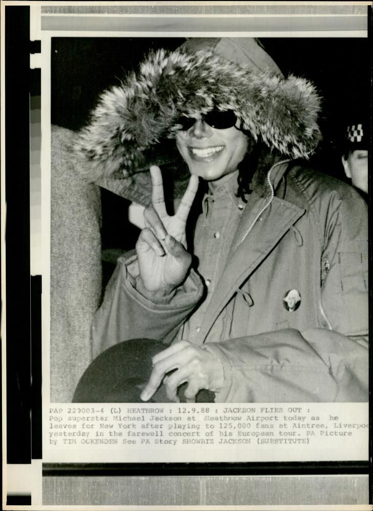 Michael Jackson. - Vintage Photograph