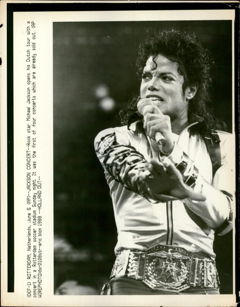 Michael Jackson. - Vintage Photograph