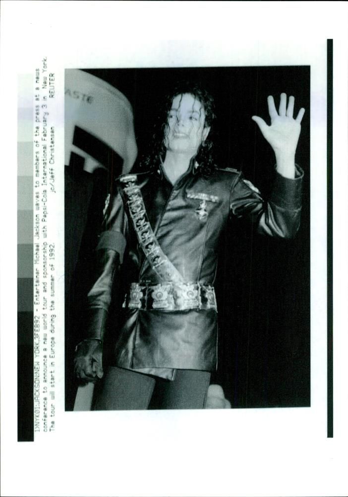 Michael Jackson. - Vintage Photograph