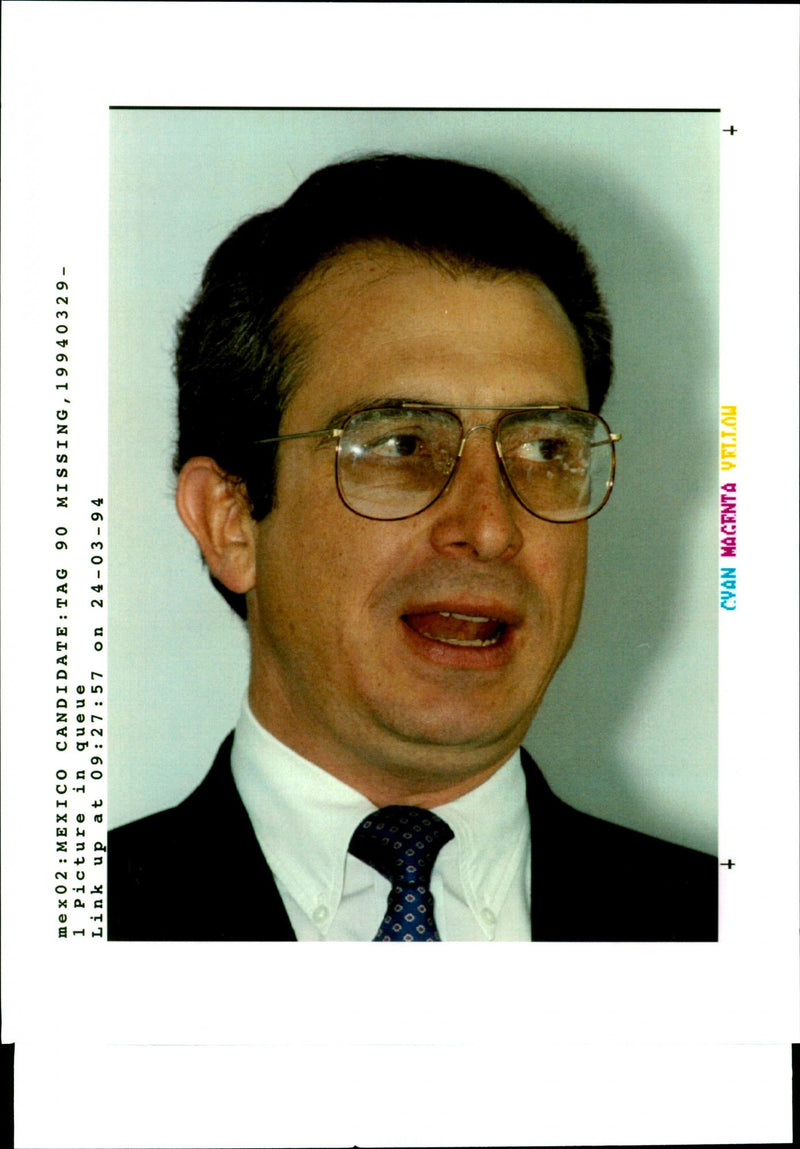 Ernesto Zedillo Ponce de Leon - Vintage Photograph