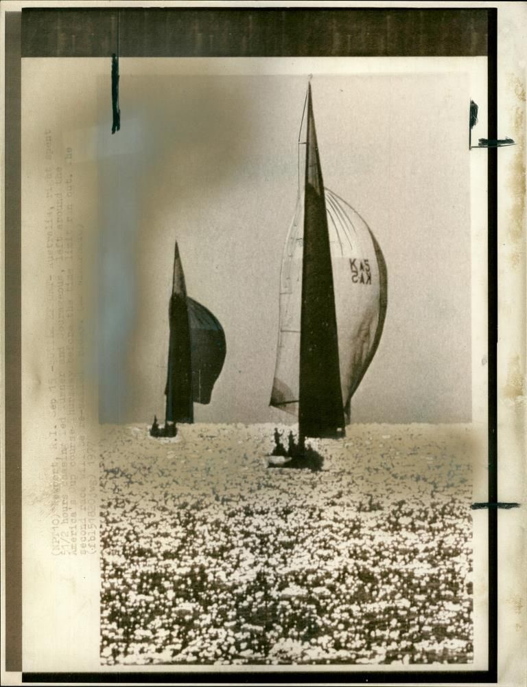 Courageous Yacht - Vintage Photograph