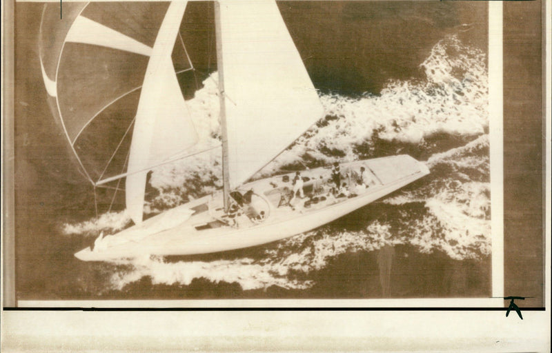 Courageous Yacht - Vintage Photograph