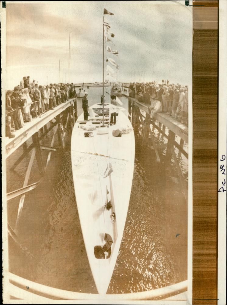 Courageous Yacht - Vintage Photograph