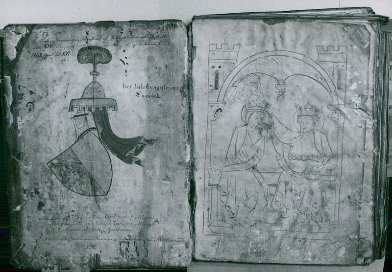 Magnus Eriksson's landscape - Vintage Photograph