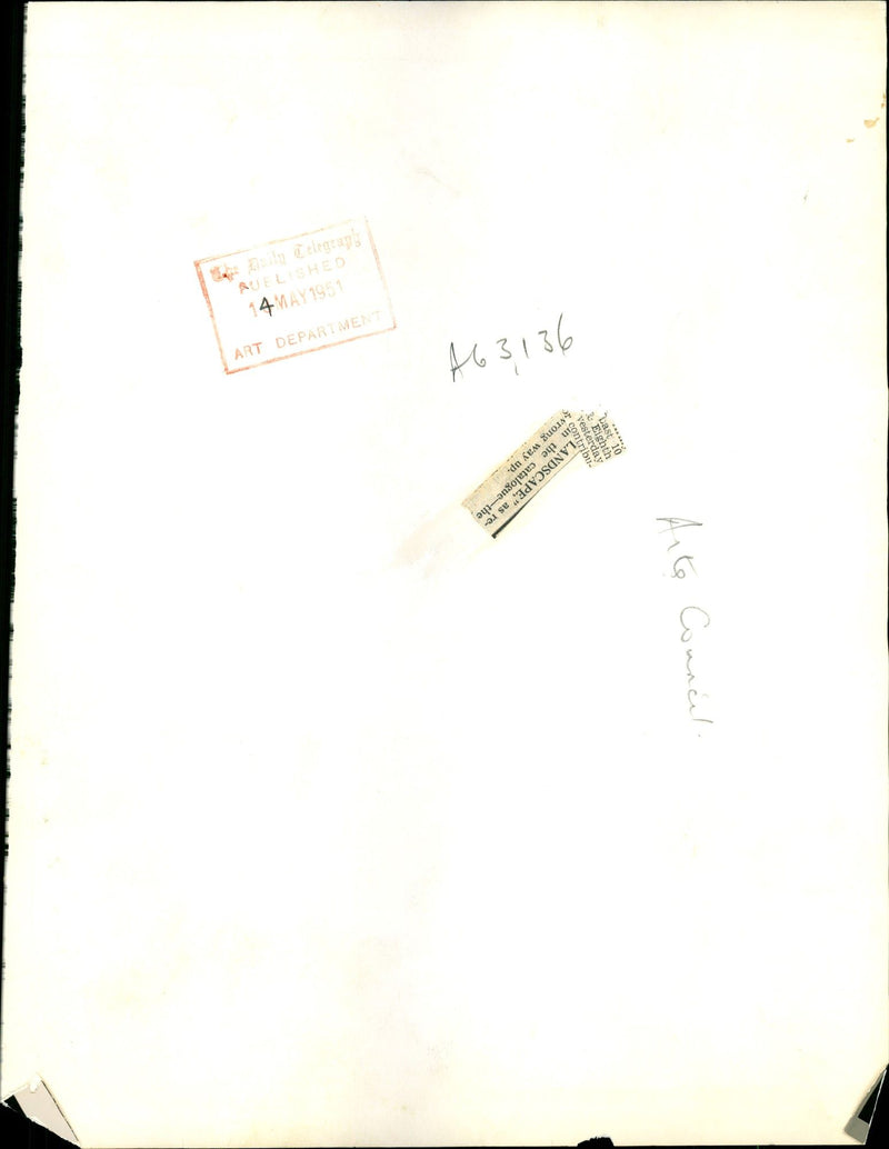 The Autumn Landscape by William Gear. - Vintage Photograph