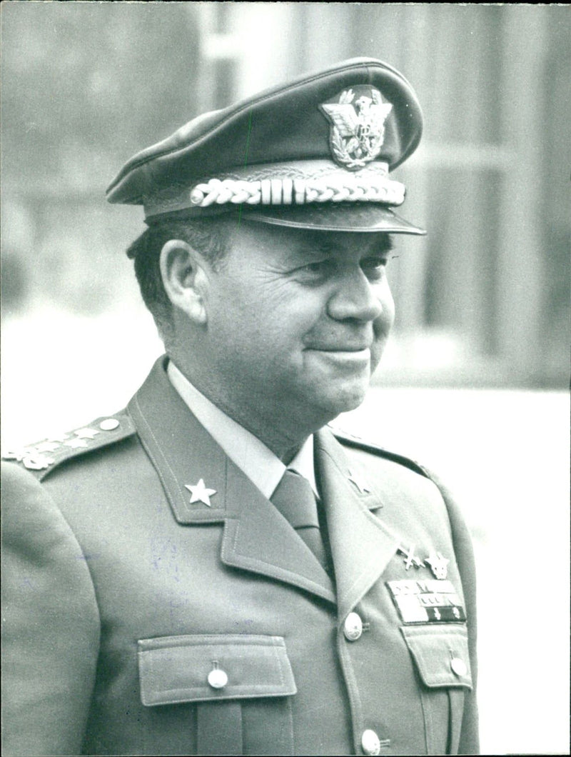 Gen Eugenio Rambaldi. - Vintage Photograph