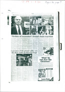 Victims of recession's brutal chain reaction - Vintage Photograph