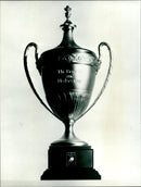 The most valuable trophy in english cricket. - Vintage Photograph