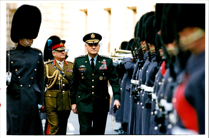 General Carle Vuono and Sir John Chapple - Vintage Photograph