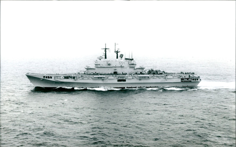 Ship Giuseppe Garibaldi - Vintage Photograph